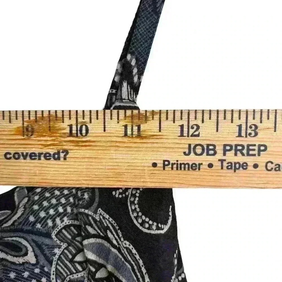 SANCTUARY Anthropolgie Dress Black Floral Sz Medium Adjustable Ruffle Sleeveless - Picture 7 of 10